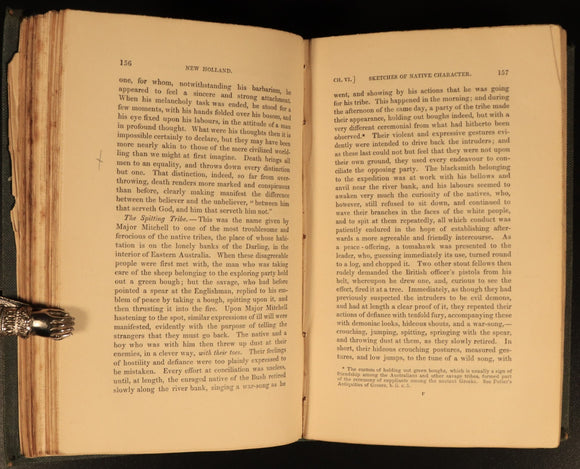 1843 Australia: History & Present Condition Antiquarian Australian History Book