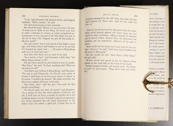 1961 Stephen Morris by Nevil Shute Vintage British Fiction Book 1st US Edition