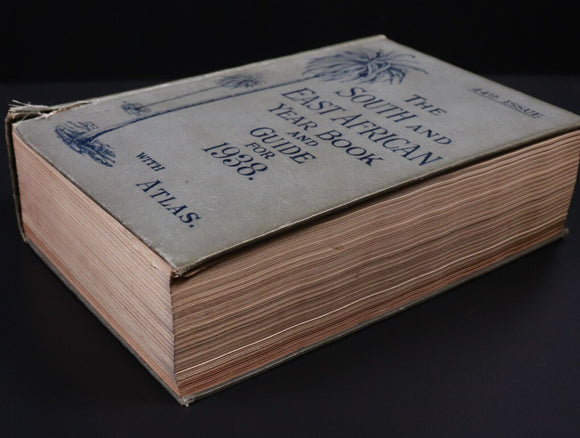 1938 South & East African Year Book & Travel Guide For 1938 Antique Travel Book