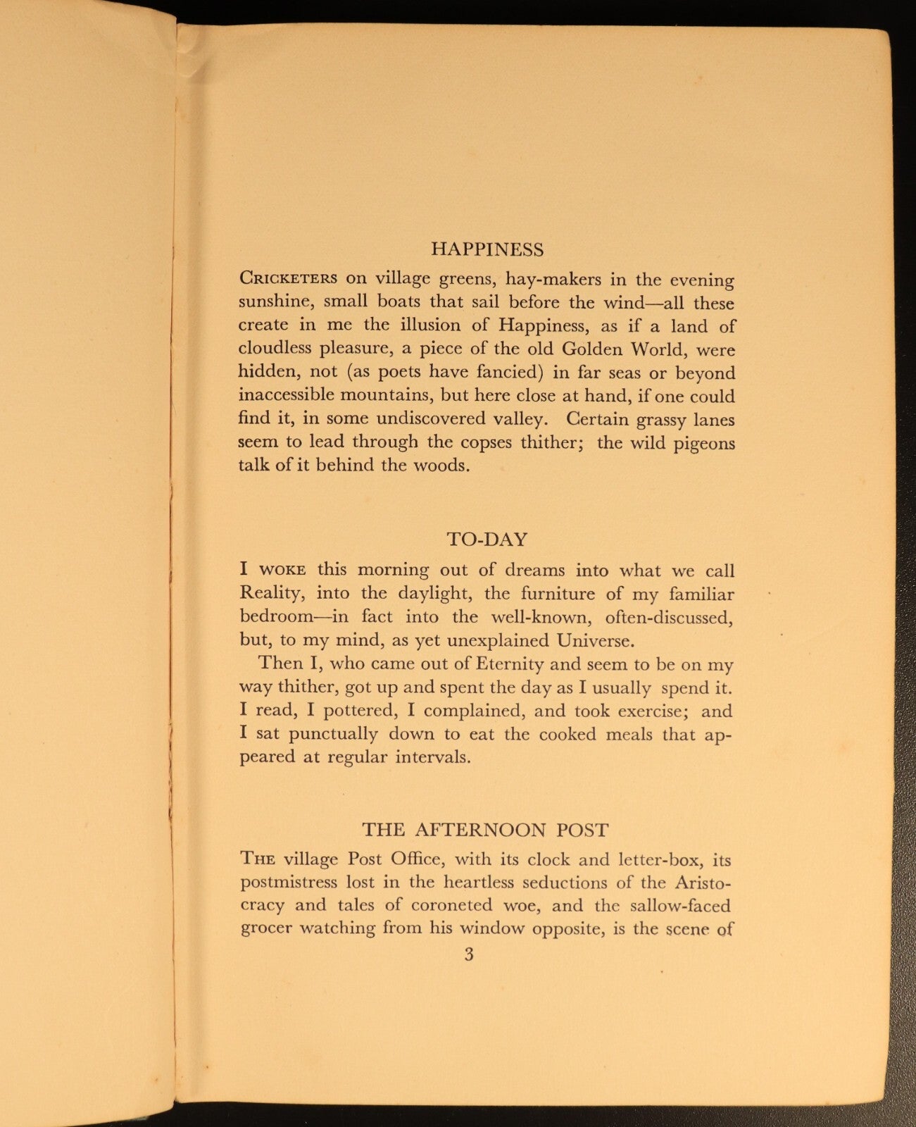 1933 All Trivia Afterthoughts by Logan Pearsall Smith Antique Literature Book