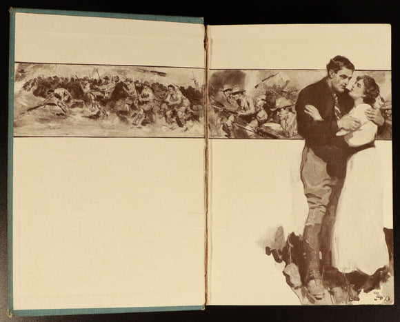 1916 Coo-oo-ee by John Butler Cooper Antique Australian Fiction Book Anzac WW1