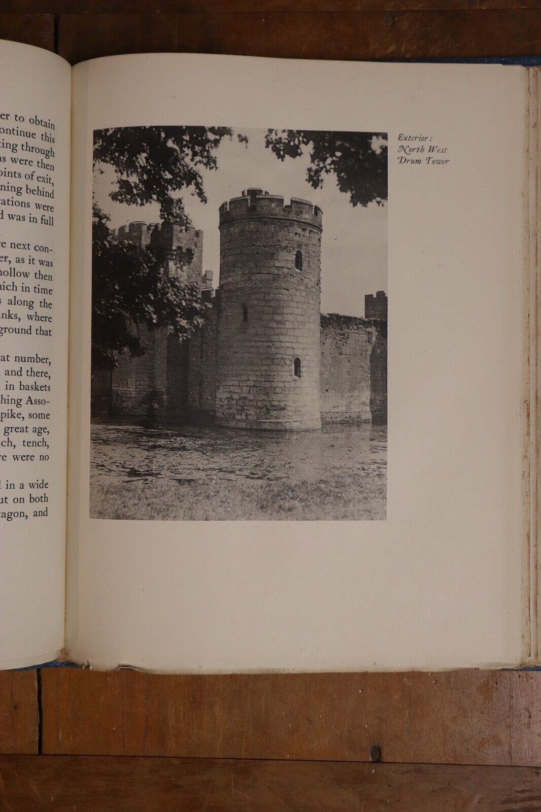 1926 Bodiam Castle: Sussex Marquis of Curzon Antique British Architecture Book