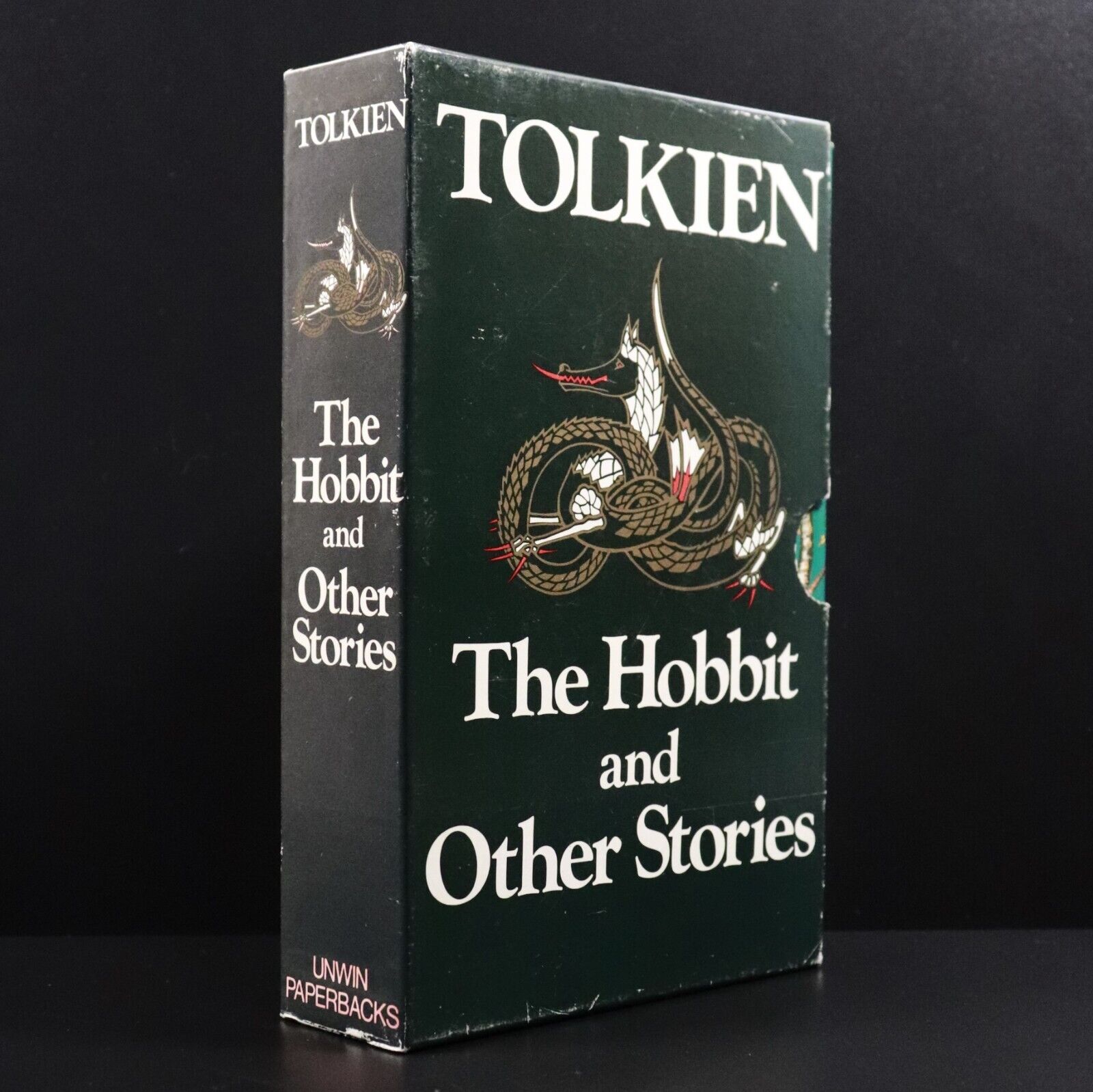 1975 3vol The Hobbit & Other Stories by J.R.R. Tolkien Fantasy Fiction Book Set