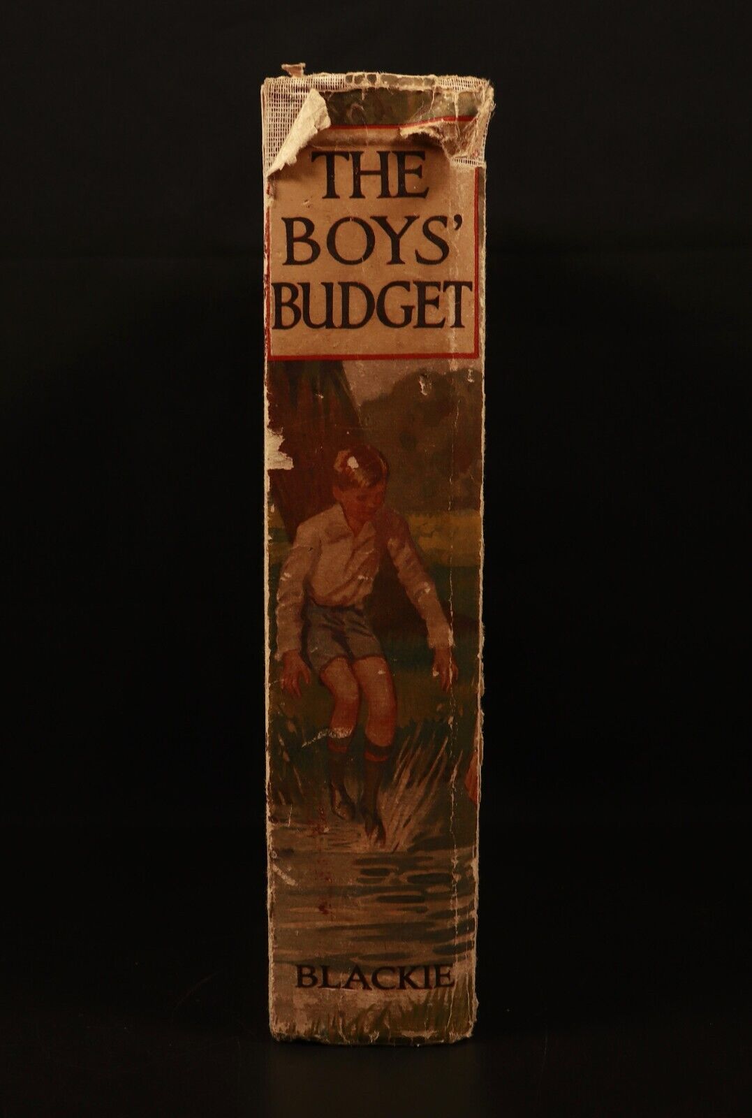 c1930 The Boys Budget Antique Illustrated Children's Book Blackie & Son