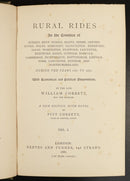 1886 2vol Rural Rides During The Years 1821 to 1832 Antiquarian History Book Set-3