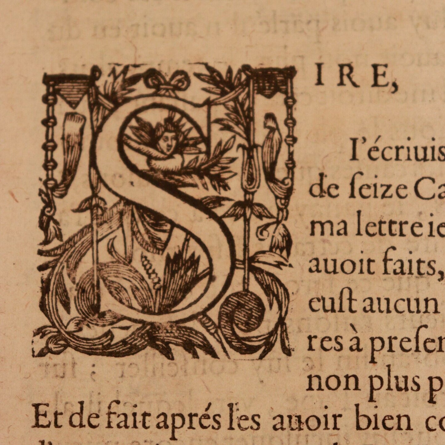 1626 Lettres De L'Illustrissime Cardinal D'Ossat Antiquarian French History Book