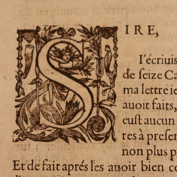 1626 Lettres De L'Illustrissime Cardinal D'Ossat Antiquarian French History Book