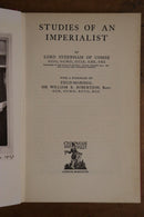 1928 Studies Of An Imperialist by Lord Sydenham Antique British History Book-2