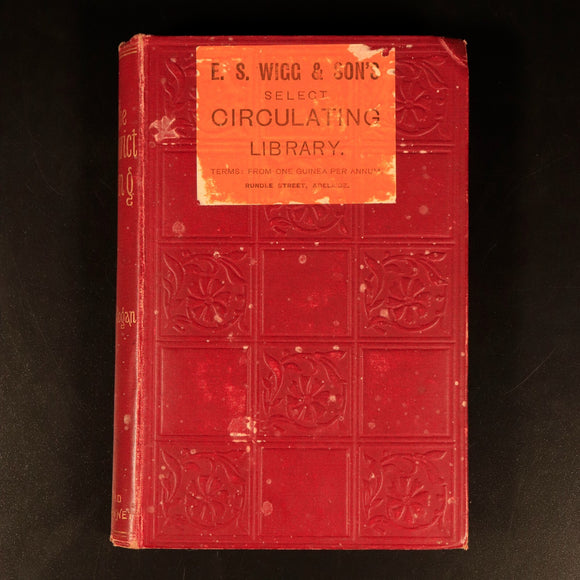 1891 The Convict King Jorgen Jorgenson Australian Convict History Book JF Hogan