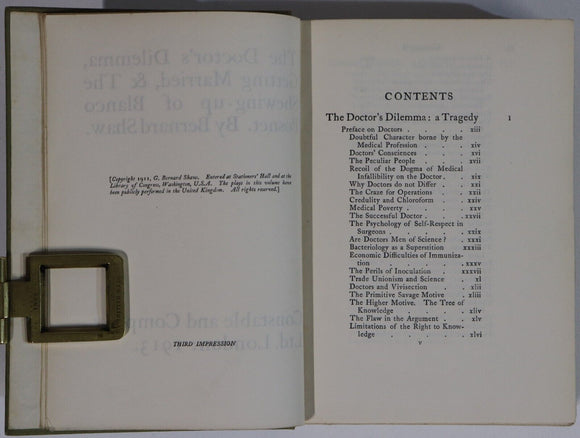 c1920 6vol Collected Works Of Bernard Shaw Literature Book Collection