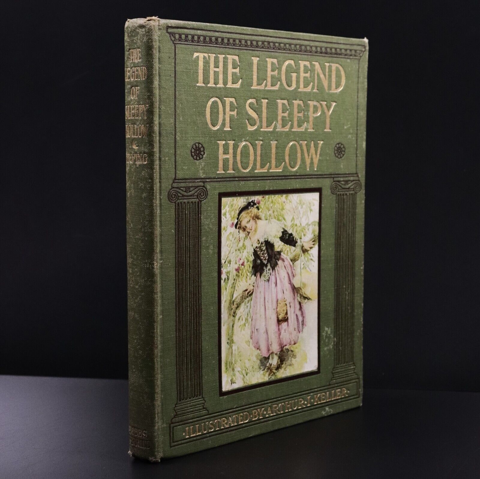 1906 The Legend Of Sleepy Hollow by Washington Irving Antique Childrens Book