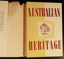 1949 Australian Heritage by CB Christesen Australian Literary History Book 1st-4