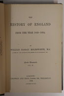 1880 3vol The History Of England by W. Molesworth Antique History Book Set-11