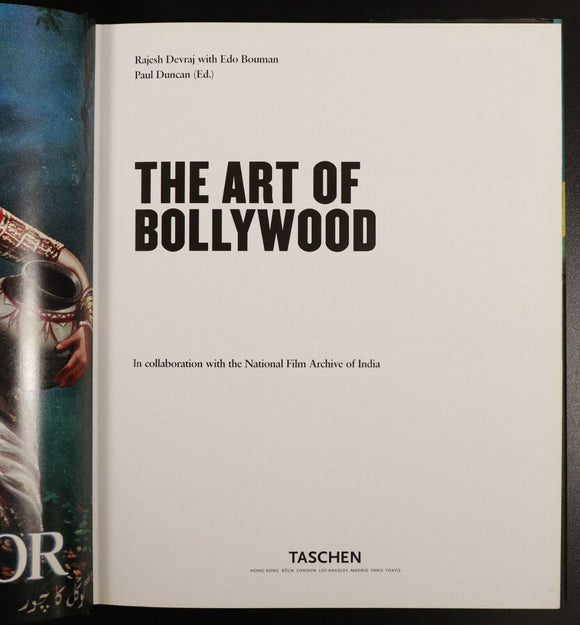 2010 The Art Of Bollywood by Devraj, Bouman & Duncan Film & Cinema History Book
