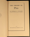 1947 The Theory Of Price by George J. Stigler Antique Economics Book-5