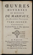 1765 2vol Oeuvres Diverses De Monsieur De Marivaux Antiquarian Literature Books-8