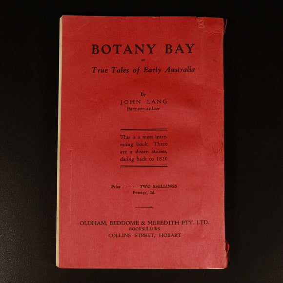 1932 The Convict King Jorgen Jorgenson Australian Convict History Antique Book