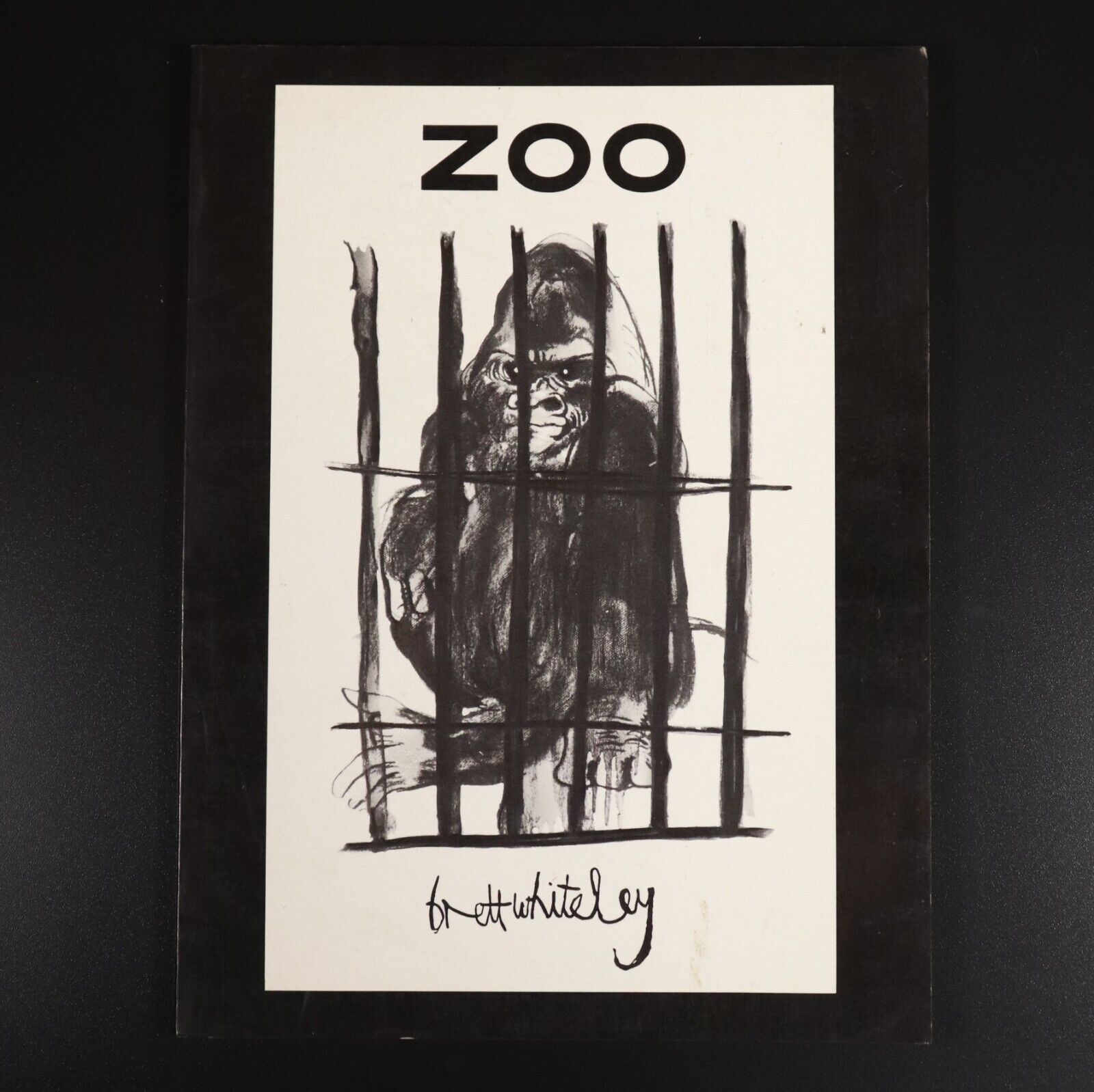 1979 Zoo by Brett Whiteley Australian Art Book Taronga Zoo Sketch Book