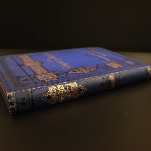1889 Home Words For Heart & Hearth Antique British Literature Theology Book