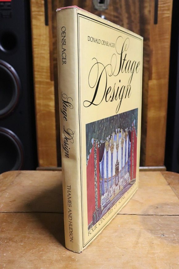 1975 Stage Design by Donald Oenslager Theatre Design History Reference Book