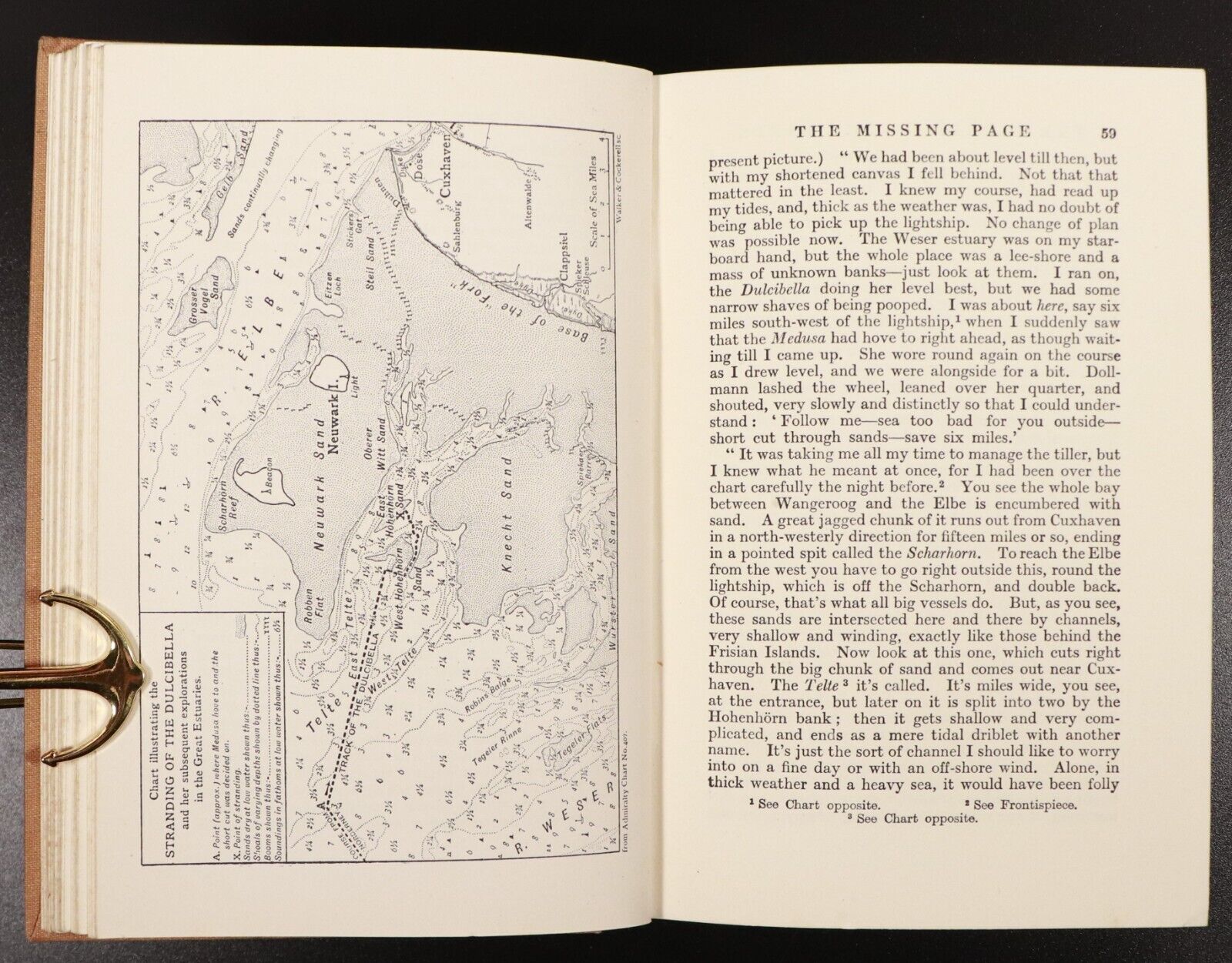 1941 The Riddle Of The Sands by Erskine Childers Antique Military History Book