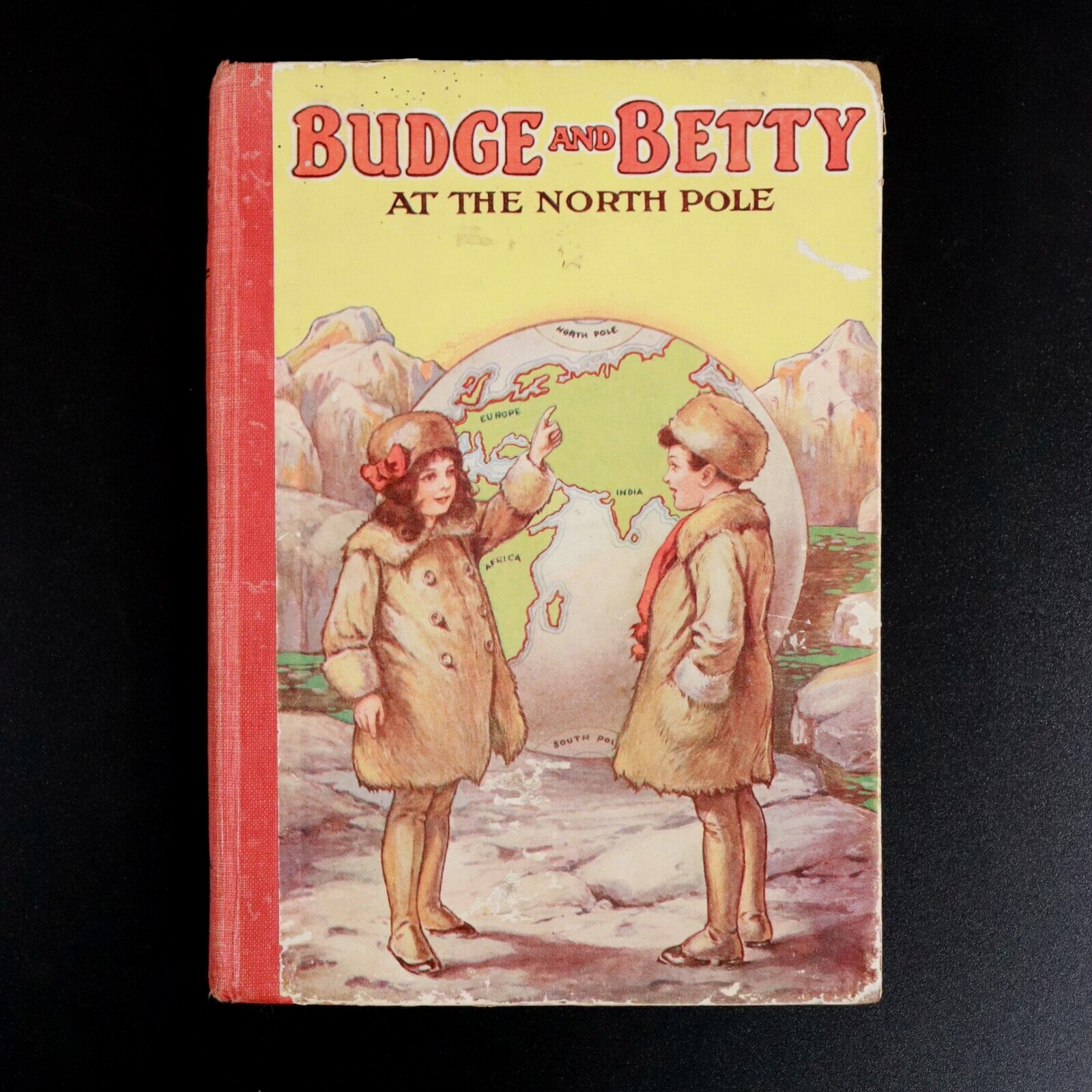 c1935 Budge & Betty At The North Pole Antique British Childrens Book