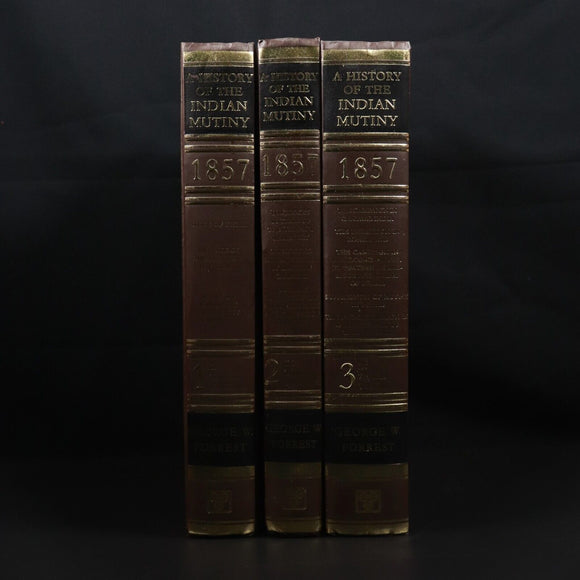 2006 3vol History Of The Indian Mutiny by GW Forrest Military History Book Set
