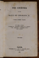 1839 The Courtier Of The Days Of Charles II Antiquarian British History Book-2
