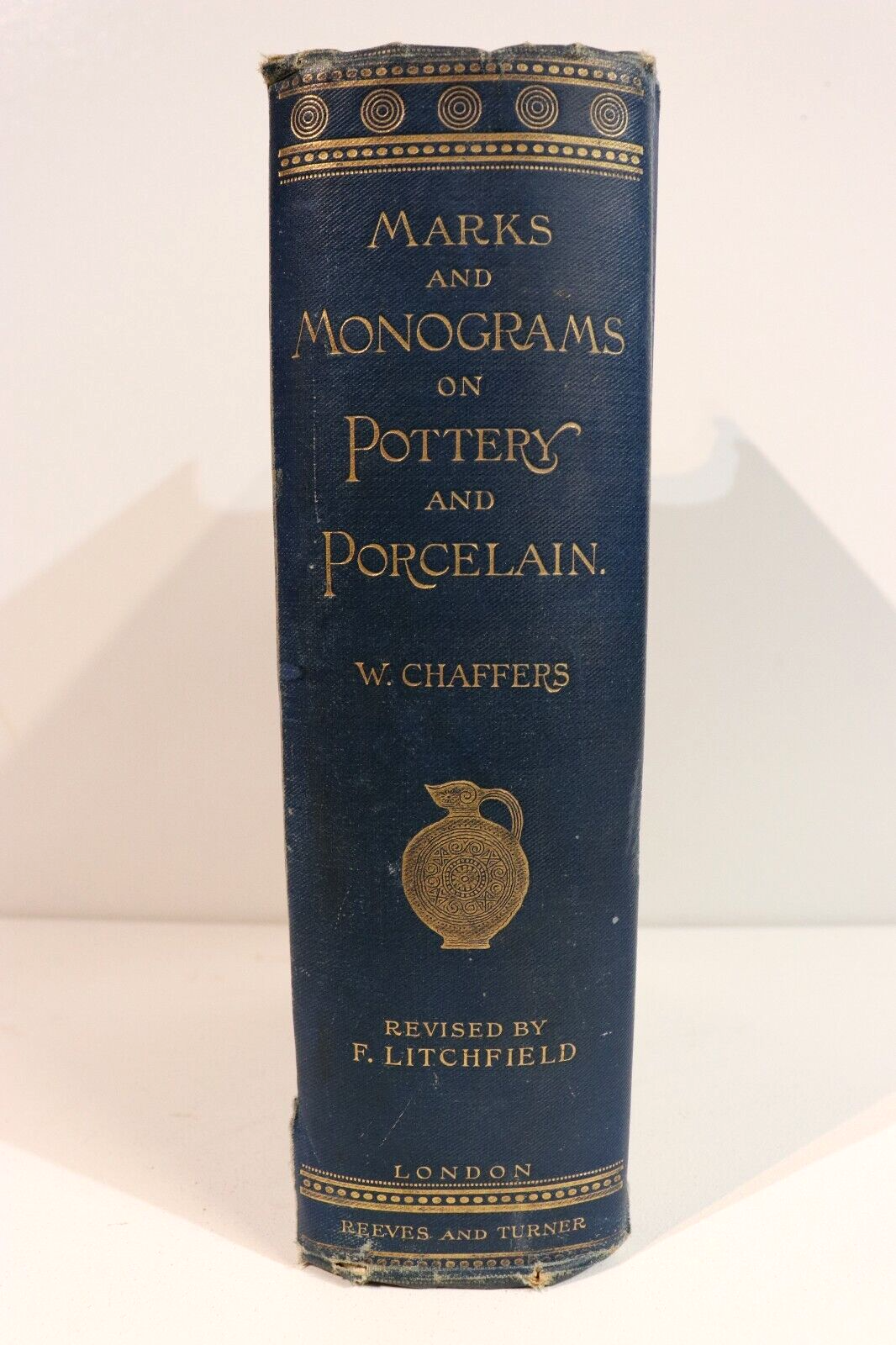 1903 Marks & Monograms On Pottery & Porcelain Antique Collectors Reference Book - 0