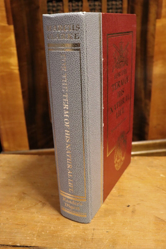 1987 For The Term Of His Natural Life Australian Convict History Fiction Book