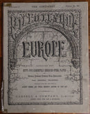 c1875 Picturesque Europe - Division 12 Antiquarian Engravings Plates Book-1