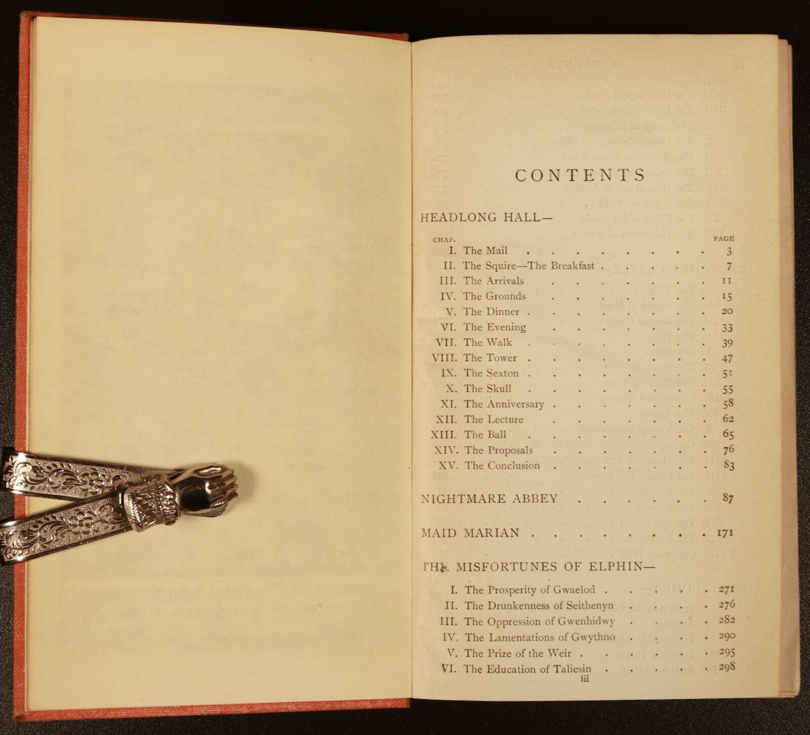 1903 The Novels Of Thomas Love Peacock Antique British Fiction Poetry Novel Book