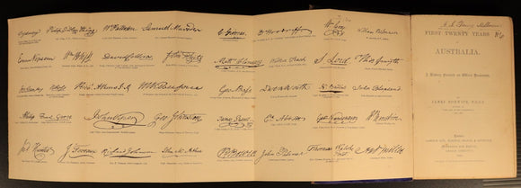 1882 First Twenty Years Of Australia Antiquarian Australian History Book Bonwick