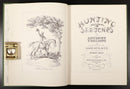 1934 Hunting Sketches by Anthony Trollope Antique British Literature & Art Book-4
