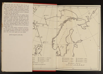 1955 H.M.S. Ulysses by Alistair MacLean Vintage Military Fiction Book - 0