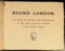 1896 Round London Album Of Photographs Antique British History Book G. Newnes-3