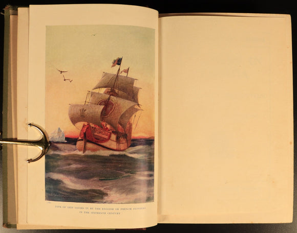 Pioneers In Canada by Sir Harry Johnston c1900 Antique Canadian History Book