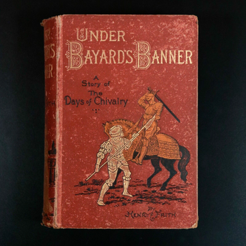 1886 Under Bayard's Banner by Henry Frith Antique Illustrated Irish Fiction Book