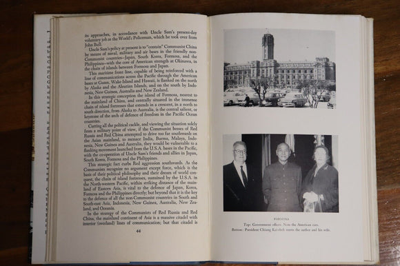 1958 Flight To Formosa by Frank Clune 1st Ed. Australian Travel History Book