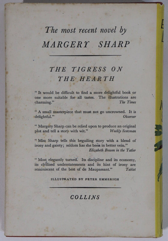 1957 The Eye Of Love by Margery Sharp  1st Edition Vintage Fiction Book