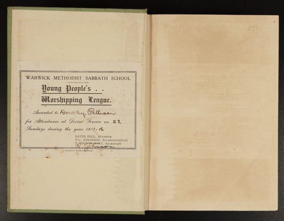 c1915 Untrue To His Trust by Henry Johnson Antique British Fiction Book