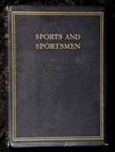 c1929 Sports & Sportsmen South Africa Limited 1st Edition Antique Leather Book-12