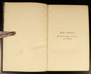 1910 Many Memories by John Rivett-Carnac Antique India Australia History Book-5