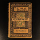 A Century Of Anecdote by John Timbs c1870 Antique Book PLUS Perrottet Bookplate-4