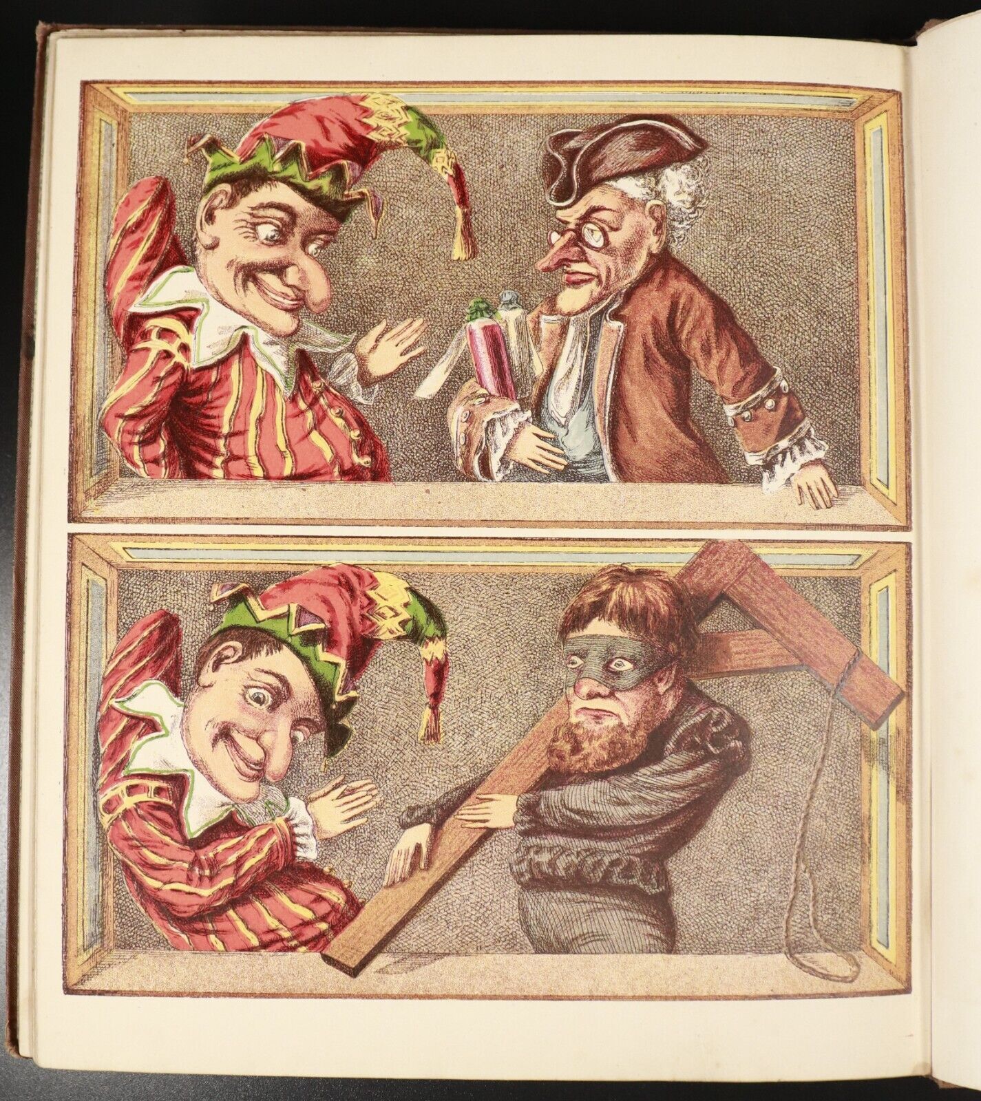 c1880 Aunt Louisa's Our Favourites Antique Children's Book Plates by Kronheim