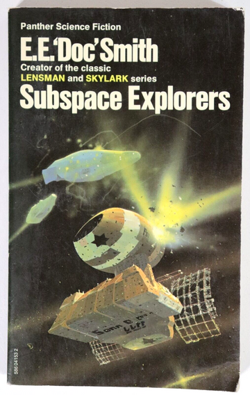 1975 Subspace Explorers by E.E. 'Doc" Smith Vintage Science Fiction Book
