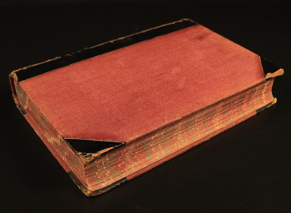 c1885 The Poetical Works Of William Wordsworth Antique Illustrated Poetry Book