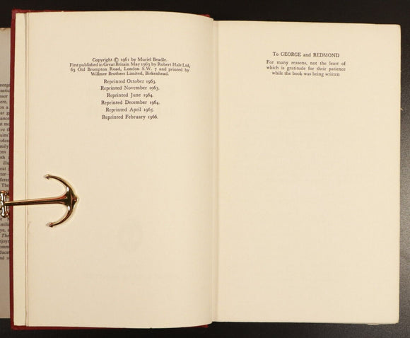 1966 These Ruins Are Inhabited by Muriel Beadle Vintage British Travel Book