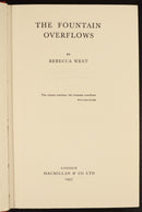 1957 The Fountain Overflows by Rebecca West British Fiction Book-3