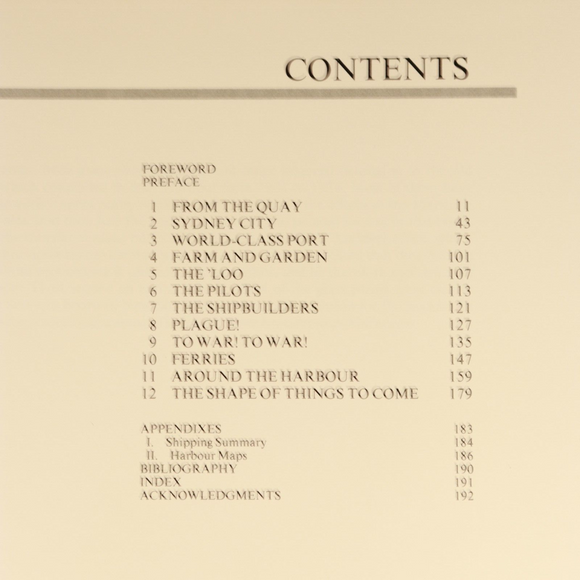 1981 From The Quay: Sydney Harbour By Harvey Shore Australian History Book